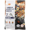 1週間分の 低糖質 ロカボナッツ 小魚入り 25g×7袋 ・素焼きのロカボナッツに小魚を加えて糖質をさらに抑え、たんぱく質豊富なミックスにしました！ ■ロカボナッツのロカボとは？ 『ロカボ』は「食・楽健康協会」山田 悟先生に推奨された食事方法で、“ロー（低い）＋カーボハイドレート（炭水化物）”という言葉の略です。 ゆるやかな糖質制限という意味で、カロリーは制限せずに、栄養素の中で、唯一血糖値を上げると言われている「糖質」を、1食20〜40g、1日70〜130gに制限する食事方法で、食後の血糖値上昇を抑えると言われています。 近年、生活習慣病の予防やダイエットなどの効果があるとされ、注目を集めています。 『ロカボ』な食生活を送る皆さんを応援する、ひと袋の糖質を1.6gに抑えた黄金比率のミックスナッツ『ロカボナッツ』を作りました。 ゆるやかな糖質制限食の一日の糖質量 ■ロカボナッツの黄金比率って？ 『ロカボナッツ』が普通のミックスナッツと異なる点、それは独自のナッツの黄金比率です。 クルミ、アーモンド、ヘーゼルナッツを、2：1：1の割合でミックスしています。 この割合は、2013年にスペインが国を挙げて行った研究を参考として、デルタが独自に配合したものです。 1日30gのナッツを含む地中海食を食べたグループとオリーブオイルを1週間で1L使う地中海食を食べたグループ、ナッツやオリーブオイルなどの油分をすべて控えたグループの動脈硬化の発症率を長期的に比較するという実験で、5年後、検査した結果ナッツを食べたグループとオリーブオイルを使用したグループは油分をすべて控えたグループに比べ、発症率は30％ほど低いという結果がでました。 ■ナッツの力 ナッツはもともと糖質が少ないため、『ロカボ』生活にピッタリ。 さらにクルミにはオメガ3脂肪酸が豊富に含まれる食材。 オメガ3脂肪酸は血中の脂質濃度を下げる働きがあるとされ、生活習慣病やダイエット、美肌づくりに欠かせない栄養素として注目されてます。 また、オメガ3脂肪酸に並んで良質な脂質と呼ばれる、オレイン酸。 実はヘーゼルナッツにはオレイン酸がたっぷり。 オレイン酸も悪玉コレステロールを減らすことで、生活習慣病を予防すると言われています。 ■名称/ミックスナッツ ■原材料名/クルミ(アメリカ又はチリ)、アーモンド(アメリカ産)、ヘーゼルナッツ(トルコ産)、小魚 ■内容量/175g(25g×7袋) ■賞味期限/製造日より180日(未開封) ■保存方法/直射日光、高温多湿を避けて保存してください。 ■製造者/株式会社デルタインターナショナル 〒140-0001　東京都品川区北品川4-7-35くるみ・アーモンド・ヘーゼルナッツ・小魚 ロカボナッツ 小魚入り 25g×7袋 ロカボナッツに小魚をプラス！ ロカボナッツはヨーロッパで行われた研究を参考として、デルタが栄養バランスを考え独自に配合した黄金比率のミックスナッツです。 おなじみのロカボナッツに小魚を加えることによって1食分当たりの糖質をさらに抑えました。 たんぱく質やカルシウムがたっぷりなのでおいしく食べて、まいにち丈夫に！ ■ロカボナッツって？ ロカボとは、低糖質食のこと。良質な脂質はたくさん摂取し、糖質を適正に摂取する食事です。ロカボナッツは、ヨーロッパで行われた研究を参考として、栄養バランスを考え独自に配合した黄金比率のミックスナッツです。 食物繊維、オメガ3(n-3系脂肪酸)、鉄、亜鉛、ビタミンEをたっぷり含みます。 ■楽しくロカボな晩酌を！ 今までのダイエットではNGだったアルコール類もロカボライフでは低糖質さえ気をつければ楽しむことができます。代表的なおつまみは糖質類が高いものも多いですが、「ロカボナッツ燻製仕立て」の糖質量は1食分(30g)当たりわずか1.7g！大満足な晩酌をお楽しみください。 商品情報 ・・・・・・・・・・・・・・・・・・・・・・・・・・・・・・・・・・・・・・・・・・・・・・・・・・・・・・・ 名称 ミックスナッツ 原材料名 クルミ(アメリカ又はチリ)、アーモンド(アメリカ産)、ヘーゼルナッツ(トルコ産)、小魚 内容量 25g×7袋 賞味期限 製造日より180日(未開封) 保存方法 直射日光、高温多湿を避けて保存してください。 製造者 株式会社デルタインターナショナル 〒140-0001　東京都品川区北品川4-7-35 JAN/4945329115324 ■1袋(25g)当り エネルギー　168kcal／たんぱく質　6.7g／脂質　15.3g(n‐3系脂肪酸　1.2g)／炭水化物　1.8g(糖質　0.2g／食物繊維　1.6g)／食塩相当量　0.15g／亜鉛　0.8mg／カリウム　159mg／カルシウム　85mg／鉄　1.1mg／マグネシウム　48mg／ビタミンE　3.2mg／葉酸　16μg／オレイン酸　5.4g 注意事項 ●本品で使用している片口いわしは、えび、かにを食べています。 ●ナッツは暑さに弱い特性を持っています。酸化を防ぐためできるだけ涼しいところで保存してください。 ●当製造工場では小麦、乳成分、落花生、大豆、バナナ、りんご、カシューナッツを含む製品を製造しております。 ●保存料を使用しておりませんので、開封後は賞味期限に関わらずお早めにお召し上がりください。 ●まれにクルミやヘーゼルナッツの殻が混入していることがありますのでご注意ください。 ●本製品は農水産物を使用しているため、形や色・硬さにばらつきがあります。 ●まれに虫食いの実が混入していることがあります。 ●ロカボ糖質とは、利用可能炭水化物を元に算出したものです。 ●ミックス品のため内容にばらつきが出る場合がございます。 ●製品には万全を期しておりますが、万一お気付きの点がございましたら、お買上げの年月日、店名をお書き添えの上、現品を外袋ごとお送りください。代品と送料をお送りいたします。