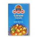 MDH ガラムマサラ 100g ひとさじで本場の味に インドで愛される調味料 香りのミックススパイス「ガラムマサラ」です。使ったことはなくても名前は聞いたことがあるのでは？ インドではどの家庭にも代々伝わる秘伝の「ガラムマサラ」の配合があり、これぞインドのお袋の味といわれています。 香りが命のマサラなので入れてから煮込みすぎは厳禁！ お料理が出来上がる直前に加えるか、お皿に盛り付けたお料理に振りかけてもOK。 「黒コショウ」が多く配合されているので、辛さをプラスしたいときにもいいですよ。キッチンに常備したいミックススパイス。 カレー風味の炒め物やもんじゃ焼きに少量入れても実は美味しいんです◎　 いつものルーのカレーに一振りでインドの香りが広がります！ お料理にひとふり加えて香りを楽しむ調味料 カレーやその他料理に、出来上がる直前に一振りするだけでスパイシーな香りが広がります。 カレーの場合、4人前に対し小さじ1を目安に加えてください。 市販のフライドポテトやから揚げにまぶしてもおいしく、また塩味のサラダせんべいやあられ、 ポテトチップスにふりかければいい香りのスパイシースナックに大変身します。 ●原材料名/クミン、ブラックペッパー、コリアンダー、カルダモン、クローブ、ナツメグ、シナモン、ショウガ、月桂樹、キャラウェイ、メース ●内容量/100g ●原産国/インド ●保存方法/高温多湿を避け涼しいところで常温保存し、開封後はお早めにお召し上がり下さい。 ●輸入元/アンビカトレーディング株式会社 ※当商品は、インドからの輸入商品となります。 まれに、商品のへこみや変形等がある場合がございます。 また、予告なしに内容変更や取り扱い終了となる場合もございます。予めご容赦くださいませ。 アンビカトレーディング 食品　 インド食材　 ハーブ、スパイス　