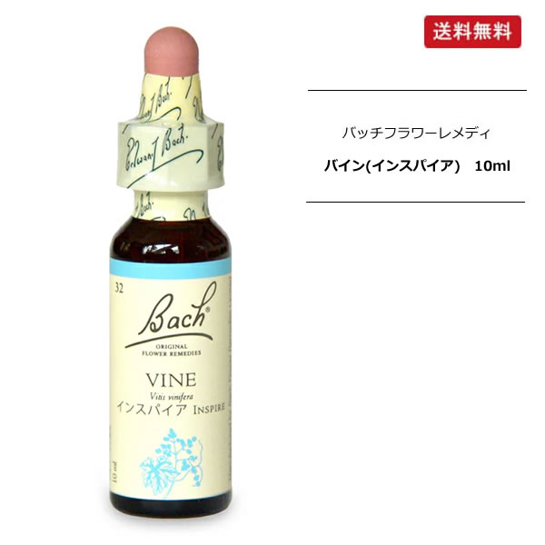 バッチフラワーレメディ バイン(インスパイア) 10ml【メール便配送☆送料無料】