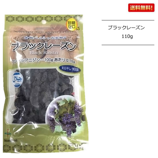 【110g/330g/550g/1kg】ドライフルーツ ブラックレーズン バイオシード HALAL(ハラール認証) 業務用