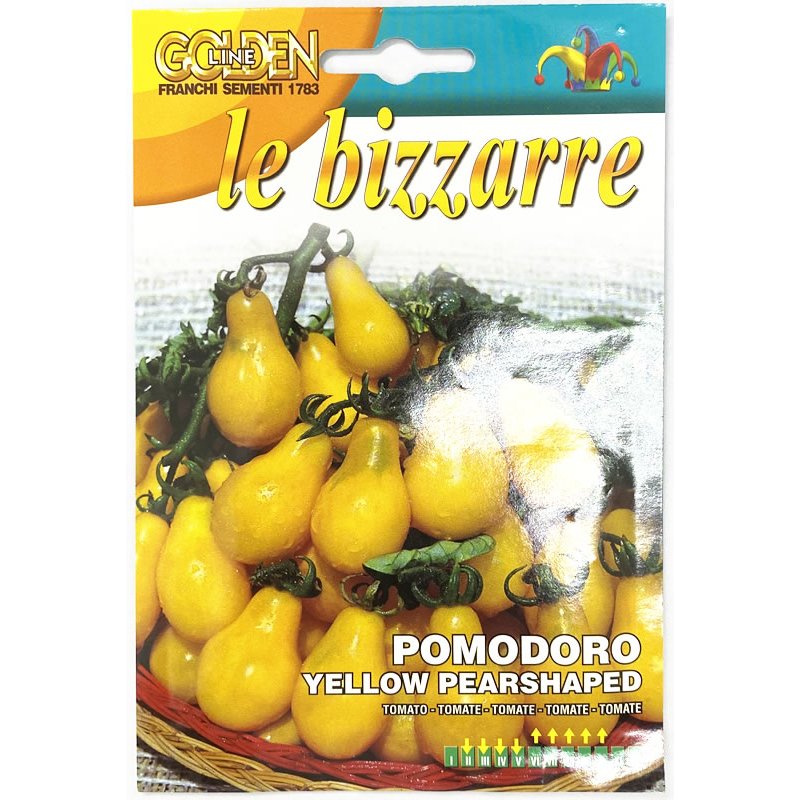 種まき(2月から5月)　洋ナシ型トマトの種　Yellow Pear Shaped [106/117]　Franchi社　野菜 とまと 種(たね)　【ポスト投函便】