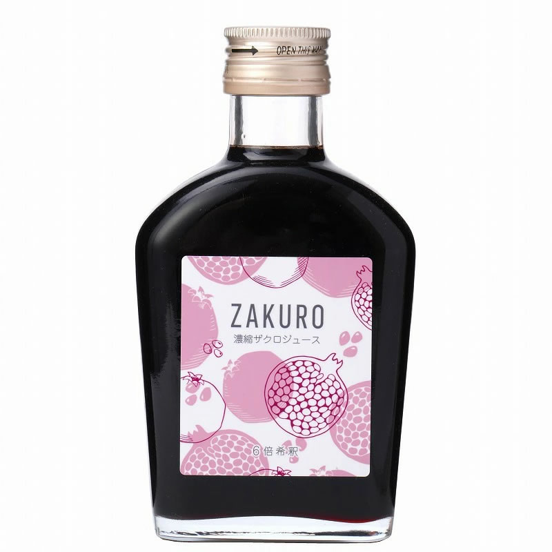 ジャフマック 濃縮ザクロジュース 200ml (6倍希釈)【宅配便】ざくろ エキス ザクロジュース ざくろジュースのサムネイル
