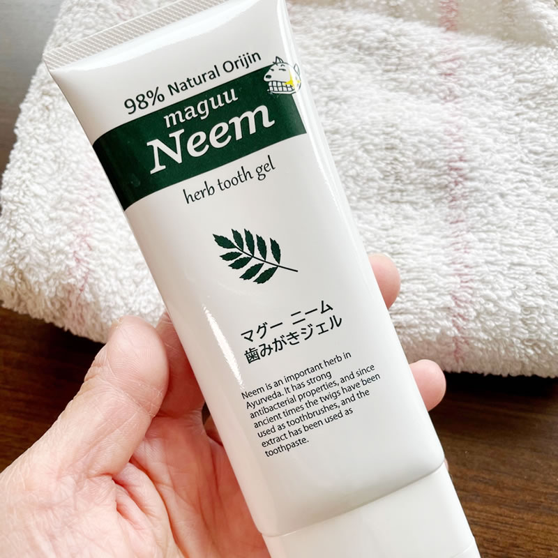 【ブラックフライデー】【58％OFF】マグーニーム ニーム歯みがきジェル 100g 炭入り・ホーリーバジルの..