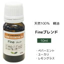 精油 エッセンシャルオイル Fineブレンド 10ml ネイチャーワークス【ポスト投函】アロマオイル(4)