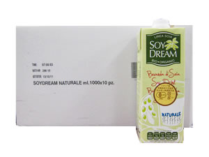 有機JAS認定 イタリア産 有機栽培大豆使用 無調整豆乳SOY DRINK ソイドリンク (SOY DREAM ソイドリーム) おまとめ買い(1000ml×20本) 【同梱不可】