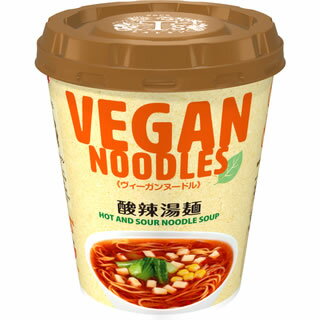 【12個セット】VEGE(ベジ) 酸辣湯麺（サンラータンメン） ヴィーガンヌードル T'sレストラン 67g×12個セット