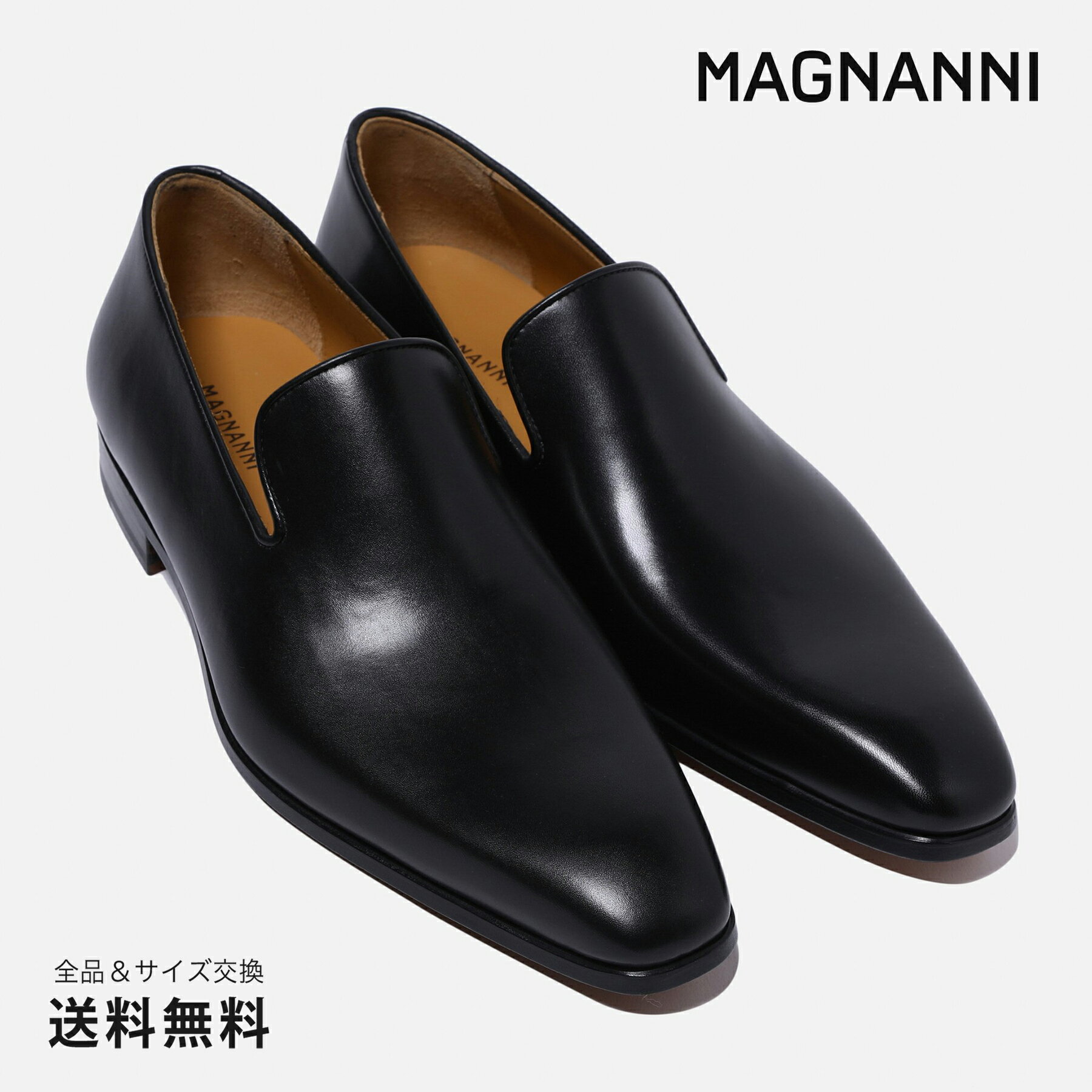ڸMAGNANNI ޥʡ åݥ ץ졼ȥ  ֥å 쥶  BLACK 5317301BL ڥ  󥺷 ...