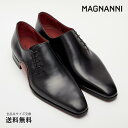 【全品ポイント5倍 5/16 1:59迄】【公式】MAGNANNI マグナーニ オパンカ サイドレース BL 革靴 ブラック 黒 16024 スペイン 靴 メンズ靴 ビジネスシューズ サイズ 38 - 44 24.0 - 27.0cm 2023 S/S A/W 春夏 秋冬 【あす楽】