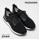 【公式】MAGNANNI マグナーニ ニットスニーカー ブラック 黒 25612 BL スペイン 靴 メンズ靴 カジュアルシューズ サイズ 39 - 43 24.5 - 26.5cm 2024 S/S 春夏 【あす楽】(4)