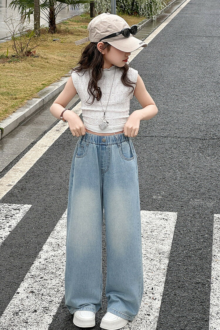 Denim Pantalones largos Niños Pantalones largos Niños largos Pantalones largos Niños largos Pantalones largos Niños largos Pantalones largos Pantalones largos Primavera Verano Otoño Inverno Pantalones largos — vista 3