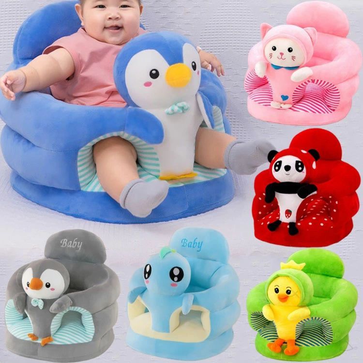 ベビーチェア 赤ちゃん お座り 練習 ソフトチェア ベビーソファー 子供 椅子 クッション 柔らか ぬいぐるみ 安定感 滑り止め お食事 幼児 お祝い プレゼント ギフト 通販 海外 可愛い