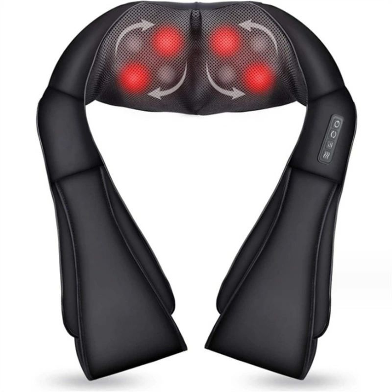 多機能揉みマッサ マッサージ機 温熱 肩こり 全身 首 足 肩 首掛けネックマッサー...