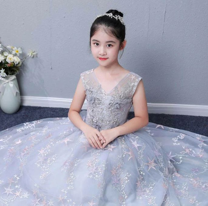 子供ドレス 子供 ドレス キッズ フォーマル ドレスお誕生会 フォーマルドレス 星柄...