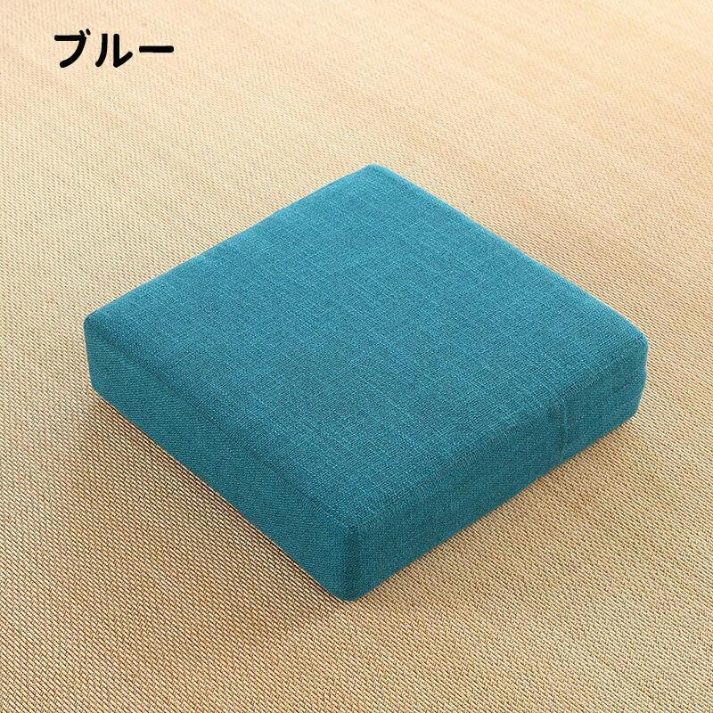 40*40*10cm クッション 座布団 クッション 厚手 椅子用 無地 北欧 厚手 滑り止め 四角 高反発座布団 通気性抜群 おしゃれ オフィス クッション 車イス 座る用 [3]