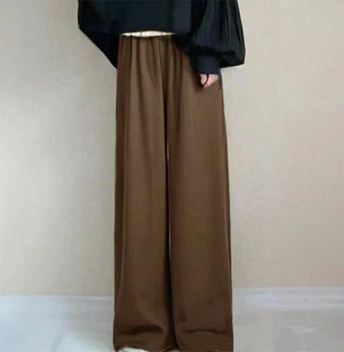 セットアップ ロングパンツ パンツドレス 長袖 パフスリーブ袖 ワイドパンツ ママ...