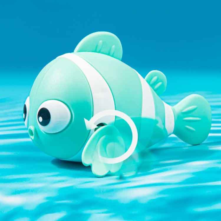 魚 知育玩具 お風呂 おもちゃ お風呂遊び 子供おもちゃ 水に浮く 可動式 浴槽 スイ...