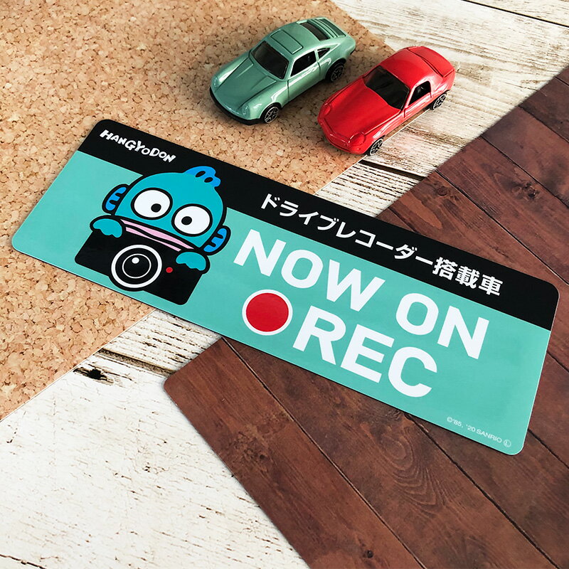 【車ステッカー】ハンギョドン ドラレコステッカー ドライブレコーダー搭載車【NOW...