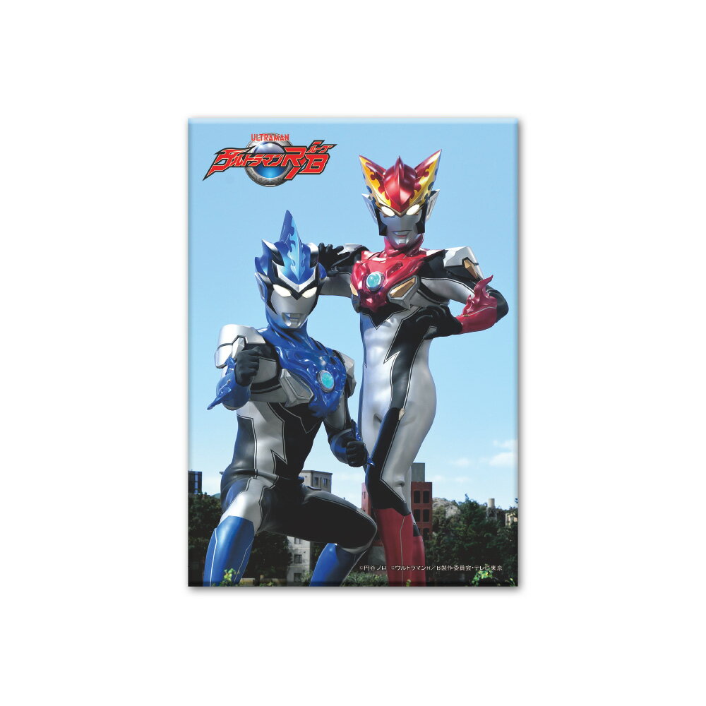 【在庫限り】卓上ブリキプレート小 【ウルトラマンロッソ＆ウルトラマンブル】ゆうパケット対応210円～