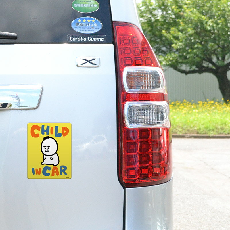 �ڤ��㤤ʪ�ޥ饽����֥ݥ����10�ܡ۸��� ���̡�� �Ҥɤ� ���� ��CHILD IN CAR�ۼ֥ޥ��ͥåȥ��ƥå��� �椦�ѥ��å��б�210�ߡ�