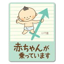 【車ステッカー】星座シリーズ 赤ちゃんいて座【赤ちゃんが乗っています】ベビーインカー ベイビーインカー 車マグネットステッカー ゆうパケット対応210円〜