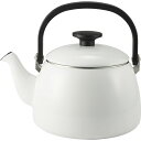 富士ホーロー コットンプラス ケトル2.5L ホワイト CTP-2.5K.W (個別送料込み価格) (-C6124-616-) | 内祝い ギフト 出産内祝い ...