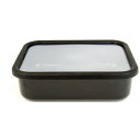 HANAKO 抗菌琺瑯ブラック浅型角容器1.35L AD-L.BK (個別送料込み価格) (-C6124-708-) | 内祝い ギフト 出産内祝い 引き出物 結婚内祝い 快気祝い お返し 志(3)