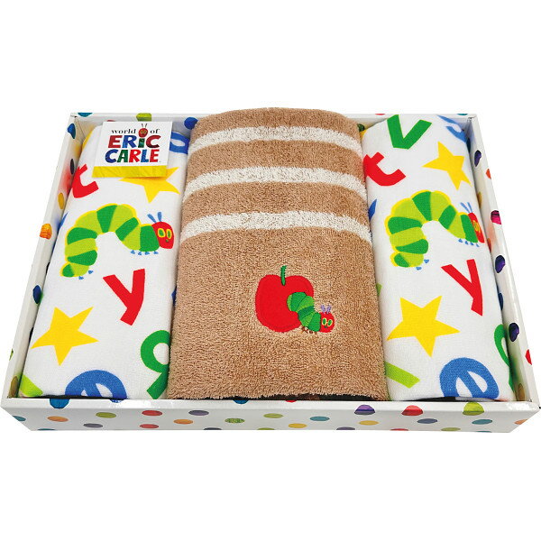 はらぺこあおむし コンパクトバス・フェイス・ウォッシュタオルセット HP250700 (個別送料込み価格) (-0118-042-) | 内祝い ギフト 出産内祝い 引き出物 結婚内祝い 快気祝い お返し 志