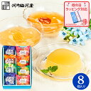 母の日 河内駿河屋 夏菓子 デザートコレクション ジュレ ゼリー DC-10 (送料込み) (t0) | 涼菓 8個 内祝い ギフト お返し 志 お供え 誕生日...