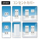 コンセントカバー スイッチカバー コンセントプレート スイッチプレート リゾート 夏 サマー 海 パナソニック コスモ 1口 2口 3口 スイッチ用 5口 6口 対応 インテリア雑貨