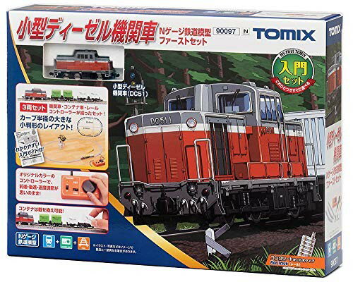 トミーテック TOMIX Nゲージ 小型ディーゼル機関車 Nゲージ 鉄道模型 ファーストセット 90097 鉄道模型..