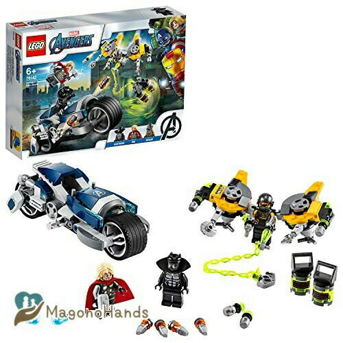 レゴ(LEGO) スーパー ヒーローズ アベンジャーズ スピーダーバイクの攻撃 76142