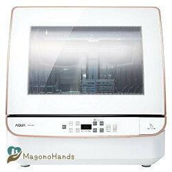 アクア 食器洗い機（ホワイト）【食洗機】【送風乾燥機能付き】 AQUA ADW-GM2-W