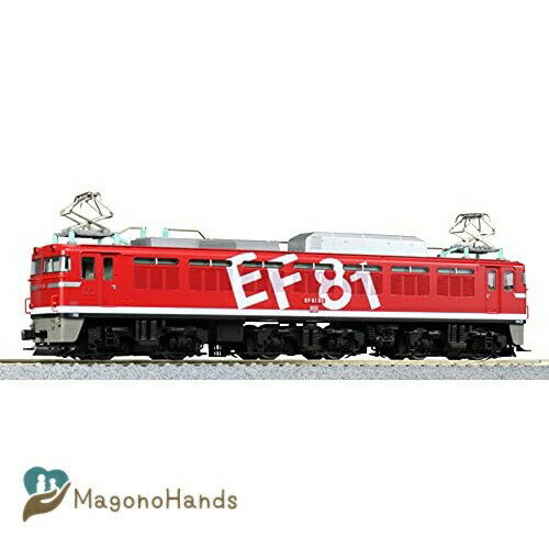 KATO HOゲージ EF81 95 レインボー塗装機 1-322 鉄道模型 電気機関車 赤