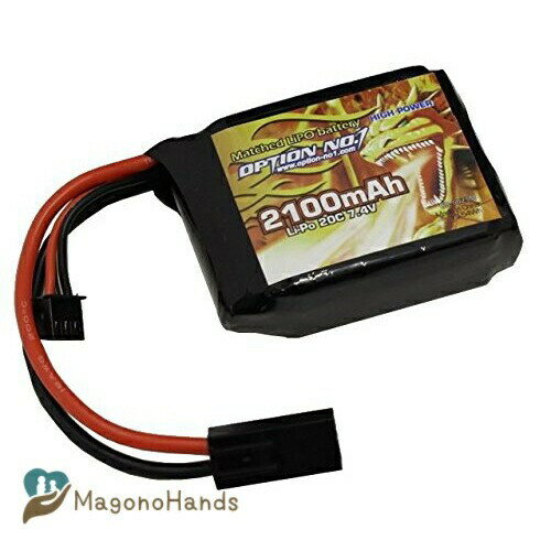 OPTION No.1 HIGH POWER LiPo7.4V2100mAh GB-0023M