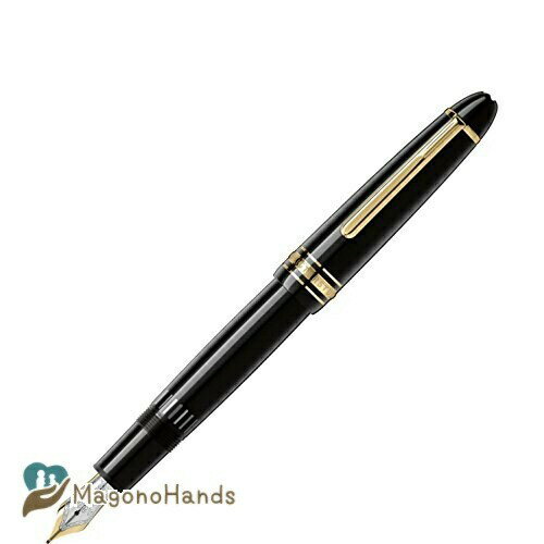 モンブラン 万年筆 MONTBLANC 【モンブラン】 万年筆 マイスターシュテュック ル・グラン 146bk（F） ブラック ゴールド ペン先（F）細字