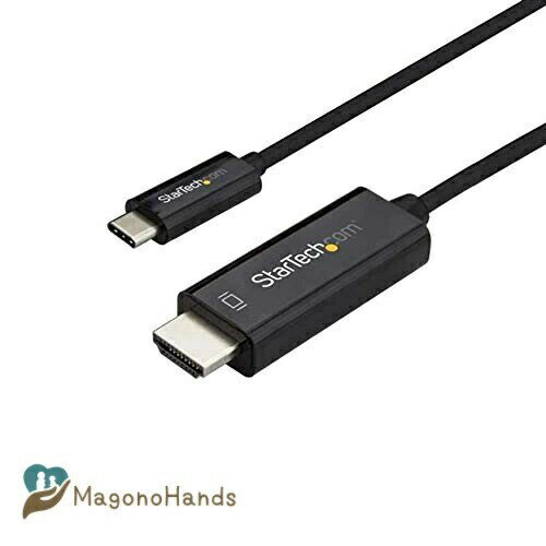 StarTech.com USB-C - HDMI֥ 2m 4K/60Hz ֥å CDP2HD2MBNL