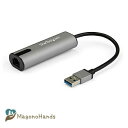 StarTech.com USB Type-A 有線LANアダプタ 2.5GBASE-T対応 USB-A - 2.5ギガビットEthernet変換NIC US2GA30