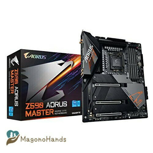 GIGABYTE Z590 AORUS MASTER Rev.1.0 マザーボード ATX [Intel Z590チップセット搭載] MB5265