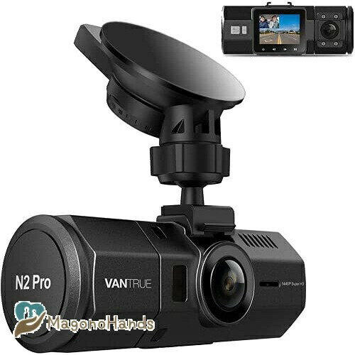 2.5K 奫 ɥ饤֥쥳 η VANTRUE N2Pro 24ִƻ 1080P եHD  + ֳ 1440P ֳŻ뵡ǽ ɥ쥳 ֺܥ ⻣ HDR 2 ȥ S