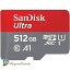 SanDisk 512GB Ultra microSDXC UHS-I Memory Card with Adapter - 120MB/s C10 U1 Full HD A1 Micro SD Card - SDSQUA4-51
