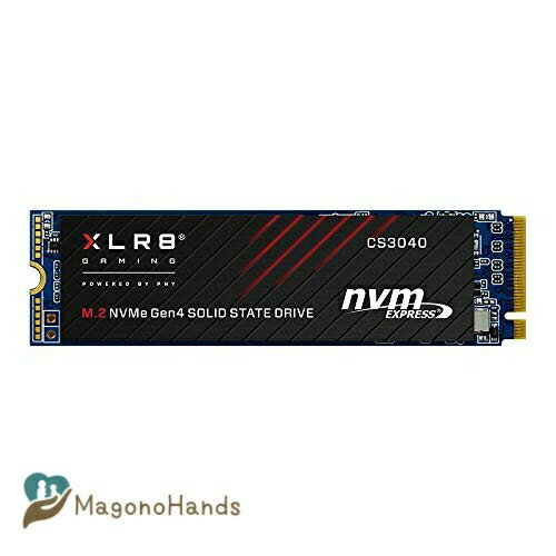 PNY Gen4x4 1TB Ǎx 5A600MB/s PS5Ή (Ќ؍ς) M.2 SSD NVMe M280CS3040-1TB-RB