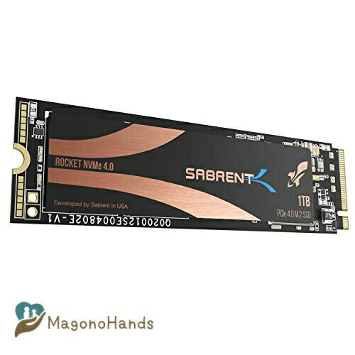 Sabrent 1TB Pbg Nvme PCIe 4.0 M.2 2280nCptH[}X̓SSDhCu (ŐVo[W) (SB-ROCKET-NVMe4-1TB)