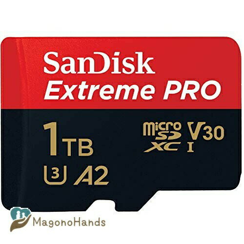 マイクロSD 1TB サンディスク Extreme PRO microSDXC A2 SDSQXCZ-1T00 海外パッケージ品