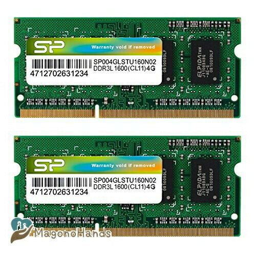 ꥳѥ ΡPCѥ 1.35V (Ű) DDR3L 1600 PC3L-12800 4GB2 204Pin Mac б SP008GLSTU160N22