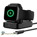 Spigen Apple watch 充電器 MFi認証/USB-C 2m Apple Watch7 / 6 / 5 / 4 / 3 / 2 / 1 / SE (45/44/42/40/38mm) アップルウォッチ 置くだけ ワイヤ