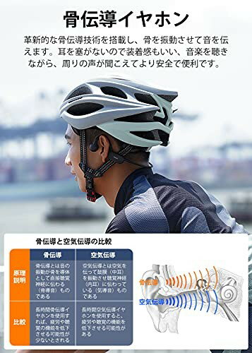 【2021年日本GOOD DESIGN受賞＋骨伝導/ダイナミック】DACOM 骨伝導イヤホン bluetooth 耳を塞がず 骨伝導/ダイナミックドライバー二つモード こつでんどう イヤホン bluetooth ワイヤレスイヤホン 耳掛け式