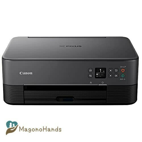 Canon プリンター A4インクジェット複合機 PIXUS TS5430 ブラック 2021年モデル テレワーク向け