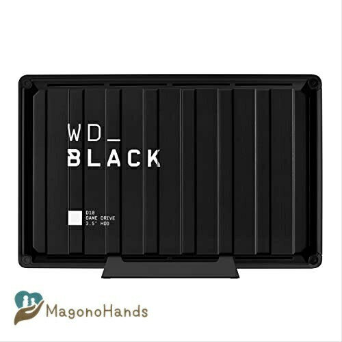 ウエスタンデジタル WD 外付けハードディスク 8TB WD_BLACK D10 USB 3.2 Gen1 HDD / 3年保証 【PS4 / Xbox Oneメーカー動作確認済】WDBA3P0080HBK-NESN