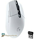 Logicool G ロジクール G ゲーミングマウス ワイヤレス G304 ホワイト HERO センサー LIGHTSPEED 無線 99g 軽量 G304rWH 国内正規品 【 ファイナルファンタジーXIV 推奨周辺機器 】