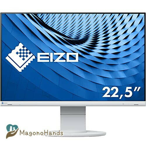 EIZO 22.5型フレームレスモニターFlexScan EV2360-WT(1920×1200/アンチグレアIPS/疲れ目軽減/ホワイト/5